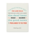 thumbnail image 1 of Scripture Walls  The Blind Receive Sight Matthew 11:5 Christian Wall Art Bible Verse Print Ready To Hang Unframed, 1 of 17