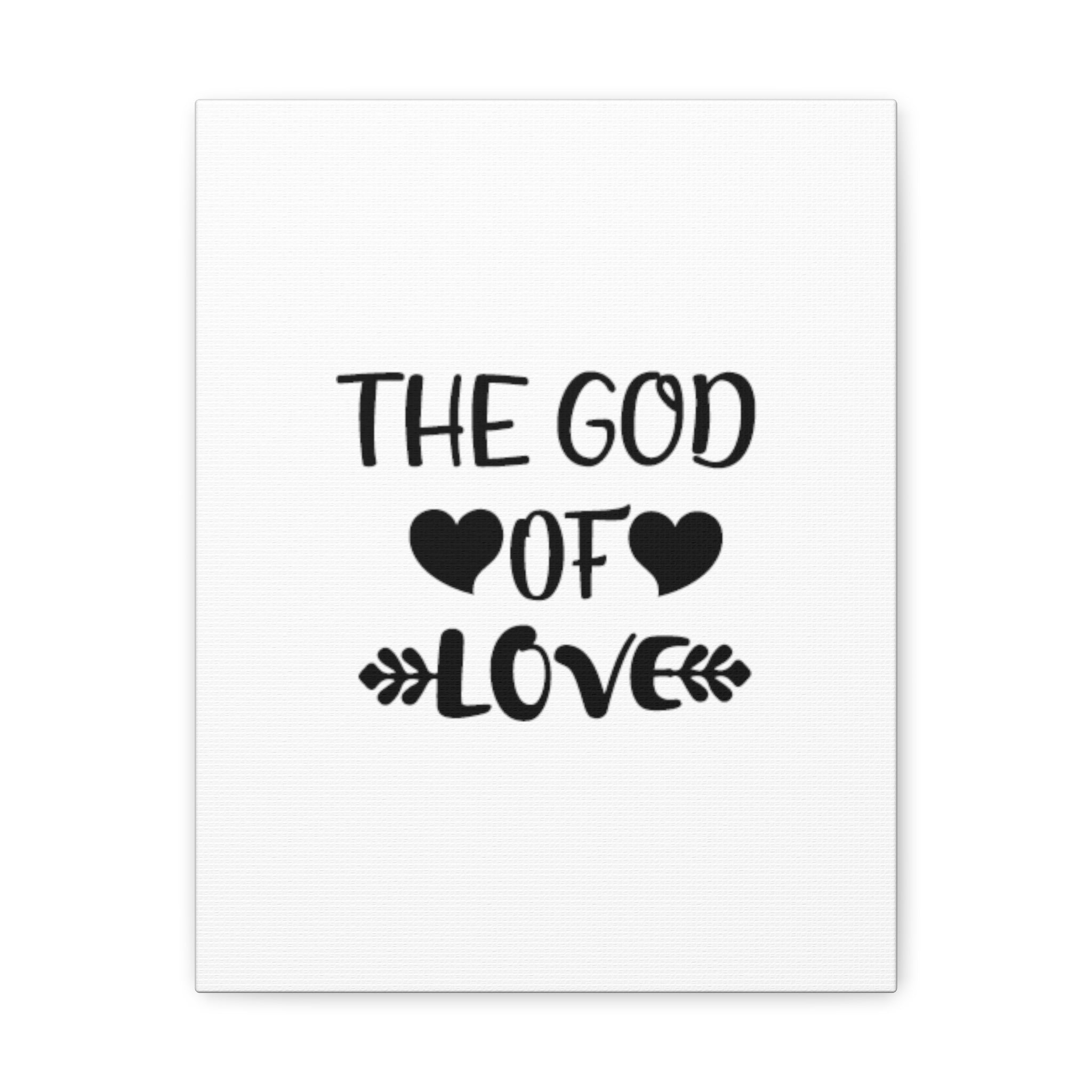 Scripture Walls The God of Love John 1627 Christian Wall Art Bible Verse Print Ready to Hang