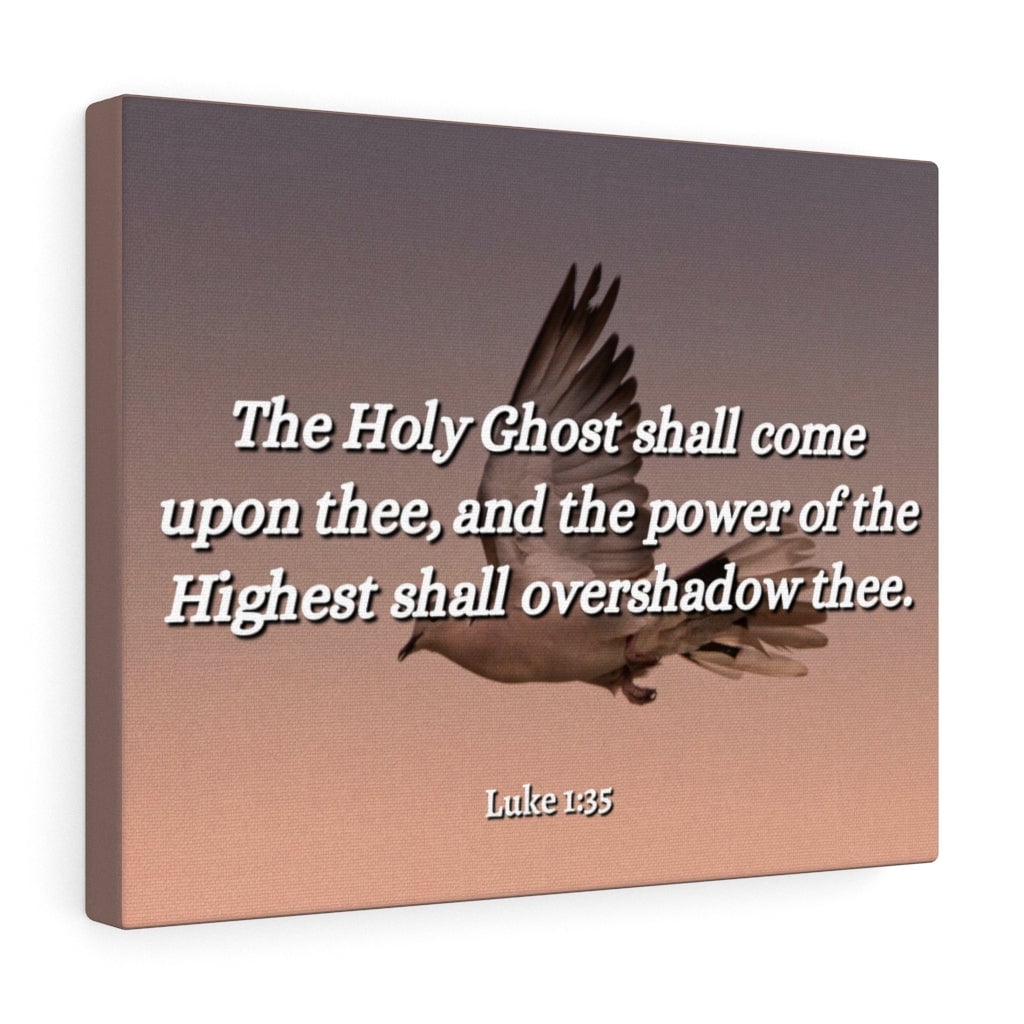 Scripture Walls The Highest Luke 1:35 Bible Verse Canvas Christian Wall ...