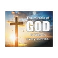 thumbnail image 1 of Scripture Walls The Miracle of God Psalm 118:24 Bible Verse Canvas Christian Wall Art Ready to Hang Unframed, 1 of 18