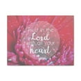 thumbnail image 1 of Scripture Walls Proverbs 3:5 Trust In The Lord Red Bible Verse Canvas Christian Wall Art Ready to Hang Unframed, 1 of 18