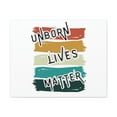 thumbnail image 1 of Scripture Walls Unborn Lives Matter Psalm 127:3 Rainbow Bible Verse Canvas Christian Wall Art Ready to Hang Unframed, 1 of 18
