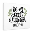 thumbnail image 1 of Scripture Walls  We All Feel Luke 19:10 Bible Verse Canvas Christian Wall Art Ready to Hang Unframed, 1 of 12