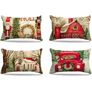 Outdoor christmas pillows new arrivals walmart
