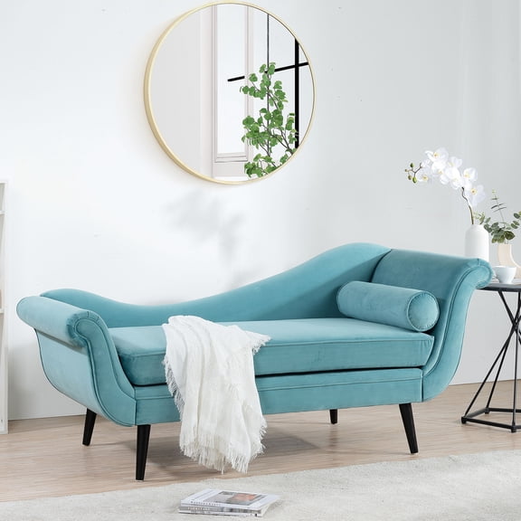 Scroll Arm Chaise | Comfortable Back & Strong Support | Den
