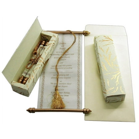 Scroll Cards, Scroll Wedding Cards, Scroll Wedding Invitations