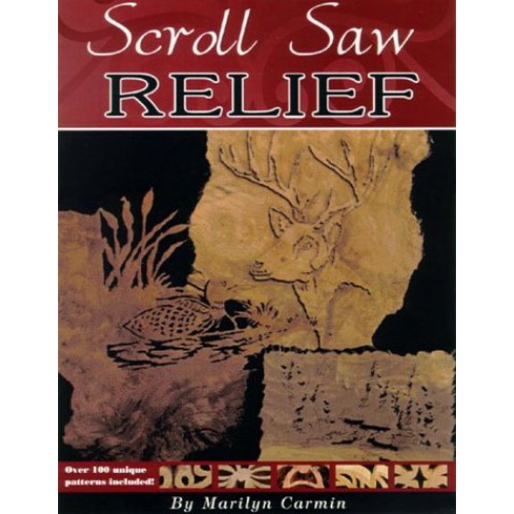 Pre-Owned Scroll Saw Relief: 70 + Patterns Included (Paperback) 1565231074 9781565231078
