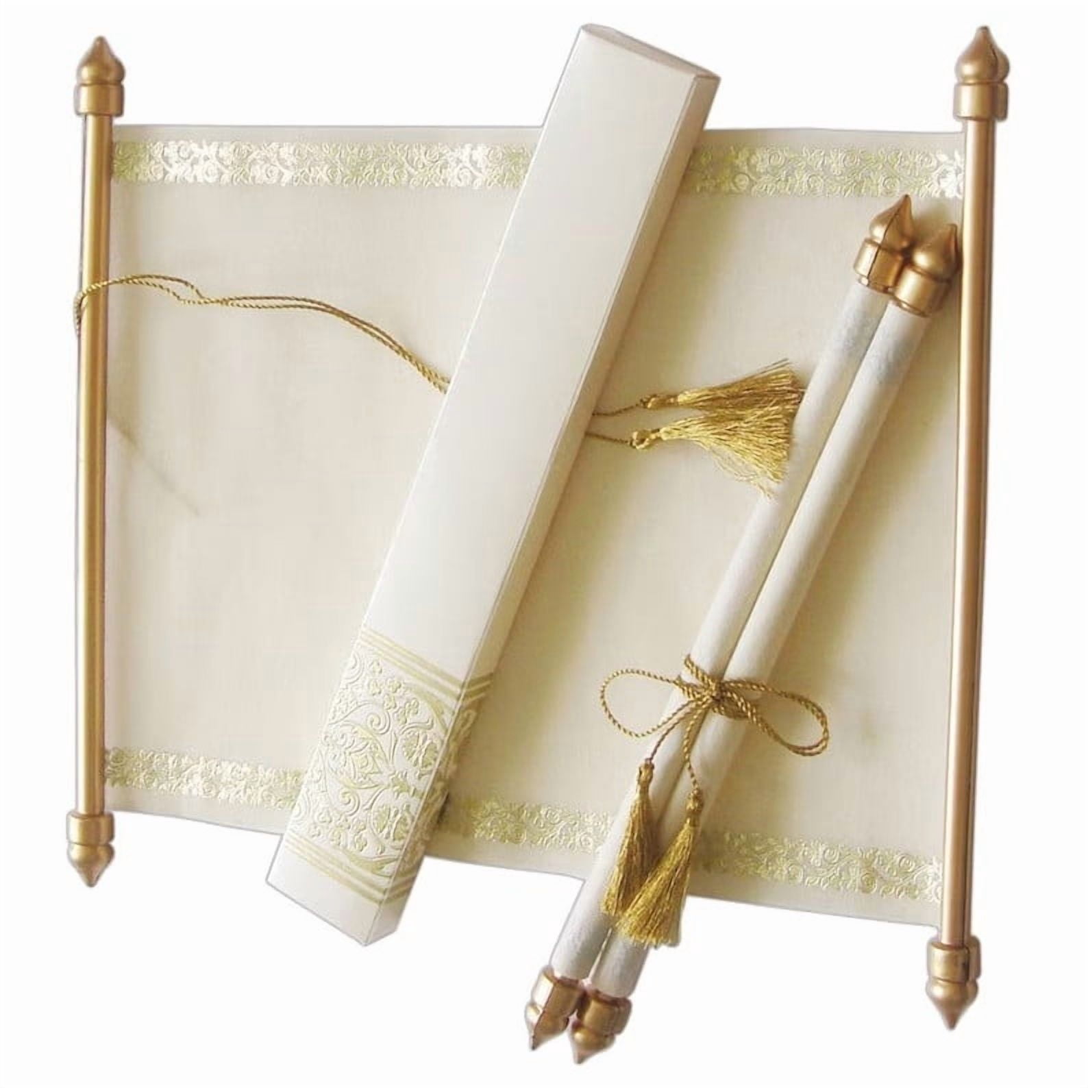 Scroll Wedding Card Bridal Shower Invitation, Wedding Engagement Party Invitations, Sweet 16 Baby Shower Birthday Scroll Greeting Cards