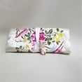 thumbnail image 1 of Scroll-type Object Jewelry Roll Wrap Fashion Oriental Silk Brocade Storage Bag Jewelry Pouch Travel Storage White, 1 of 6