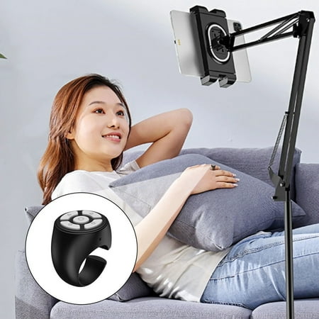 Scrolling Finger Ring Remote Control for Video Recording | Matte Material Mobile Phone Controller for Home, Travel, Car, Camping