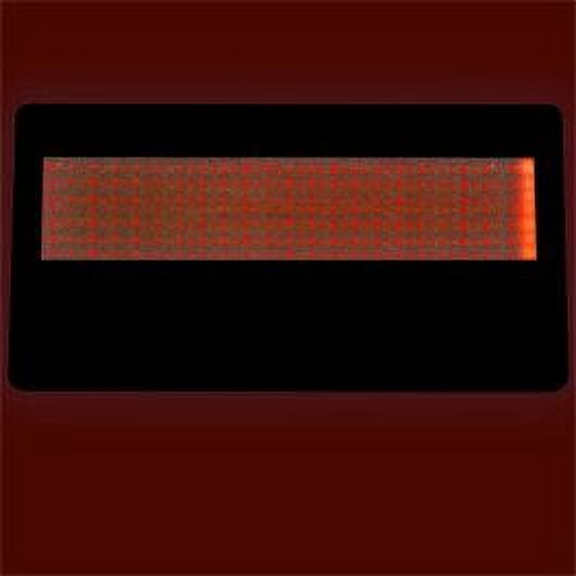 Scrolling LED Name Tag Red