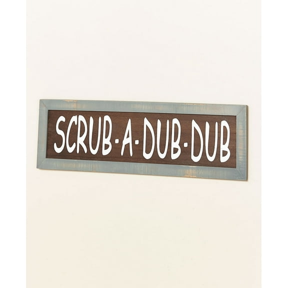 Scrub-a-Dub-Dub Sign