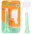 thumbnail image 1 of Scrub Daddy Scrub Baby Scratch-Free Self-Standing One-Touch Soap Dispensing Built-in Nipple Cleaner Baby Bottle Cleaning Brush, 1 of 13