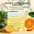 Scrub Body Cleansing Exfoliation Moisturizing Oil Control Fruit Scrub