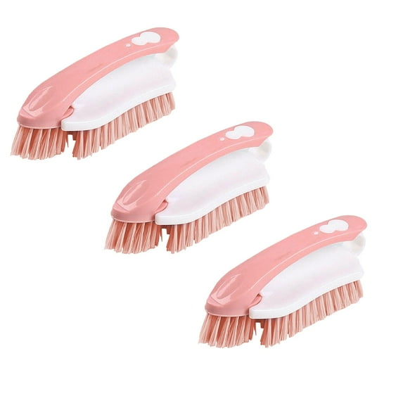 Scrub Brush for Cleaning Scrubbing Multipurpose, Small Size Multipurpose Handheld Scrubbing Brushes for Shoes, Floor, Carpet, Bathroom, Kitchen 3/2/1PCS