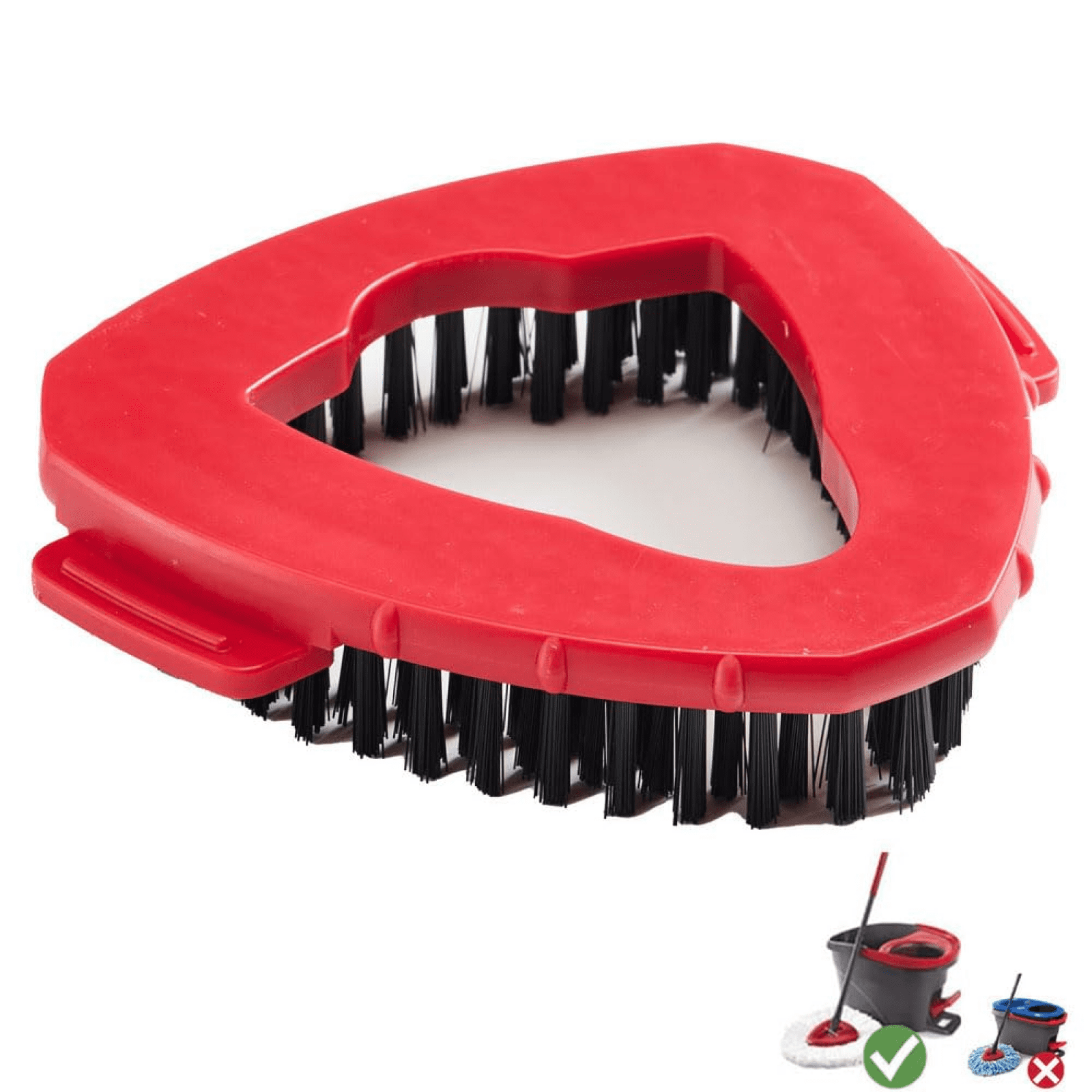 O Cedar Compatible Scrub Brush, Microfiber Spin Mop Cleaning Head for