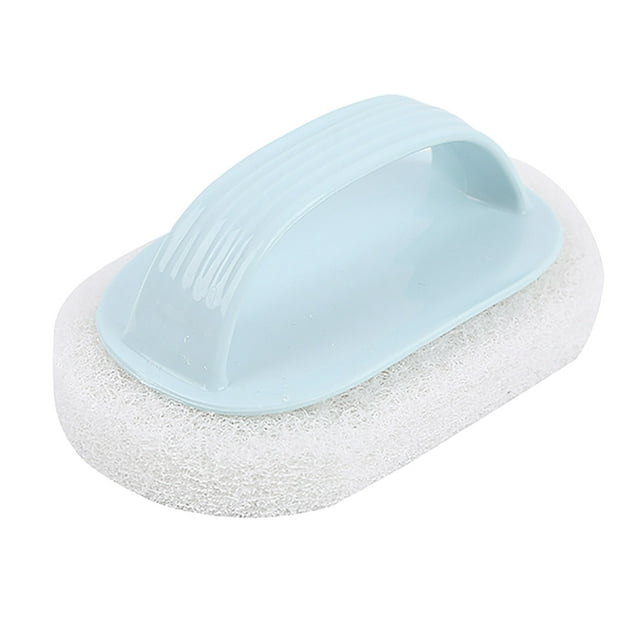 Scrub Brush PP Fiber Deep Cleaning Scrubbing Pad with Handle for Shower