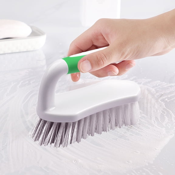 Scrub Brush for Household Cleaning, Stiff Bristles for Carpet, Shower, Bath, Kitchen, Pool Tile, Bathroom Scrubber