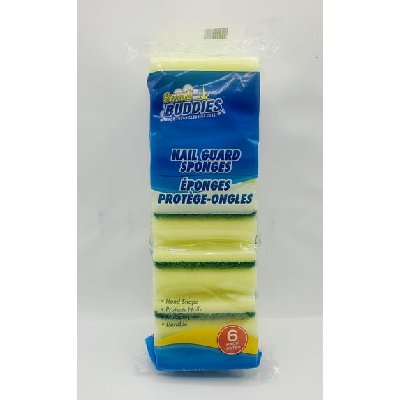 Scrub Buddies 6 Sponges