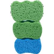 Scrub Buddies Nail Guard Sponges, 3-ct. Bonus Packs Green-Blue