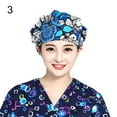 thumbnail image 1 of Scrub Cap Elastic Bouffant Turban Cap Working Hats Unisex Tie Back Hats Hair Covers, 1 of 8