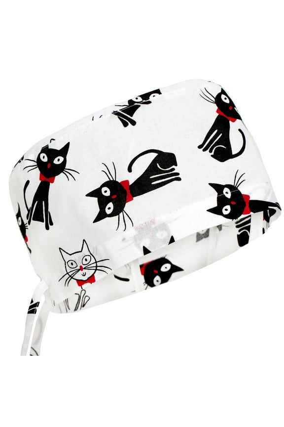 Scrub Cap Hat Medical Uniform Surgical Funny Print Nurse Doctor by KATE BIANCO