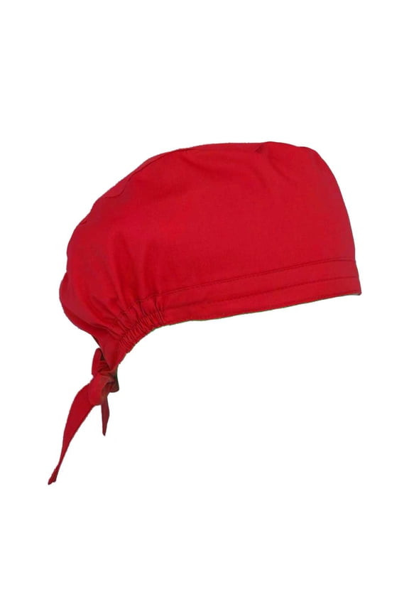 Scrub Cap With Sweatband – Adjustable Tie-Back Scrub Hat