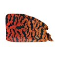 thumbnail image 1 of Scrub Caps for Women, Adjustable Halloween Nurse Hat with Ponytail, Fall Hair Cover for Work, Shower, Salon, Spa, Dental, Soft Breathable Working Cap Ginger, 1 of 3