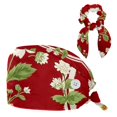 Scrub Caps Women,Gift hair tie，Line,Scrub Caps Women Ponytail,Cute