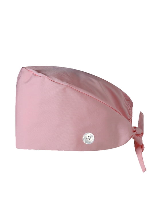 Scrub Caps Womern Men Ponytail Classic Surgical Style Scrub Working Hat Unisex