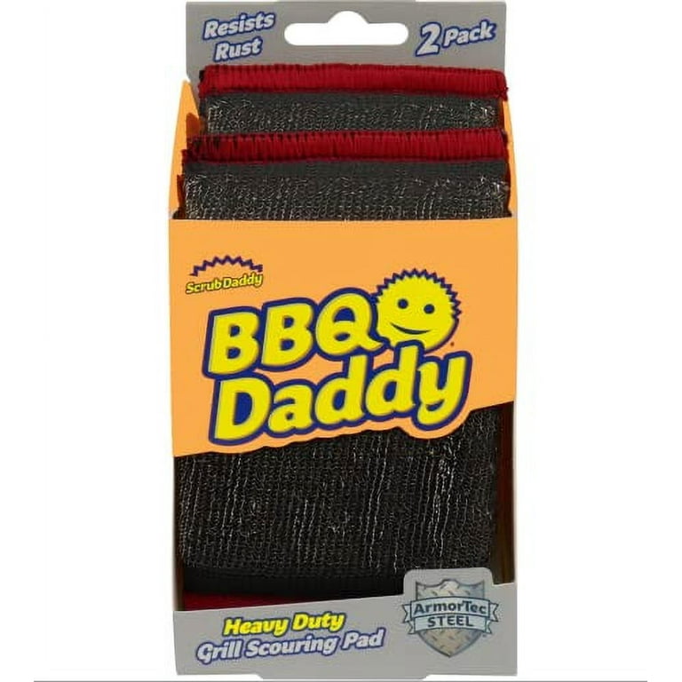 Scrub Daddy BBQ Daddy Heavy Duty Scouring Pad - 2 ct