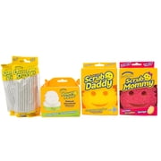 Scrub Daddy Power Cleaning Kit Cleaning Sponges, 5 Count