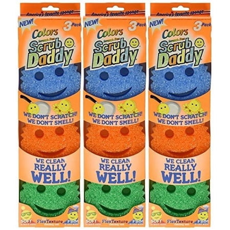 Scrub Daddy Colors 3pk