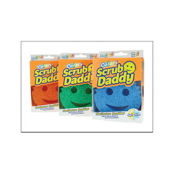 Scrub Daddy Colors Heavy Duty Sponge