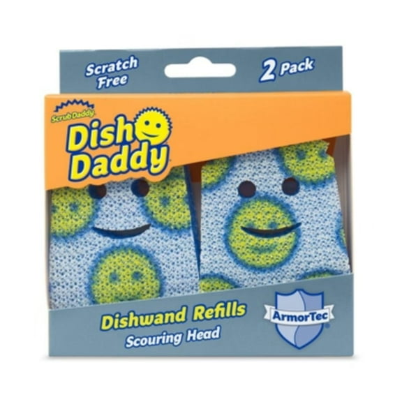 Scrub Daddy Dish Daddy Scour Heads - 2ct
