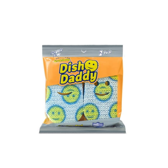 SCRUB DSHWND SCRBR RFL PLY 2PK