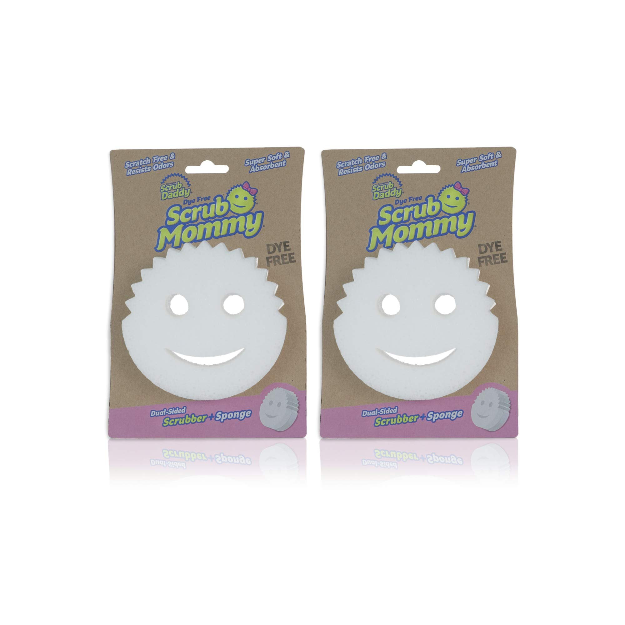 Scrub Daddy Dual-Sided Sponge and Scrubber - Scrub Mommy - Dishwasher ...