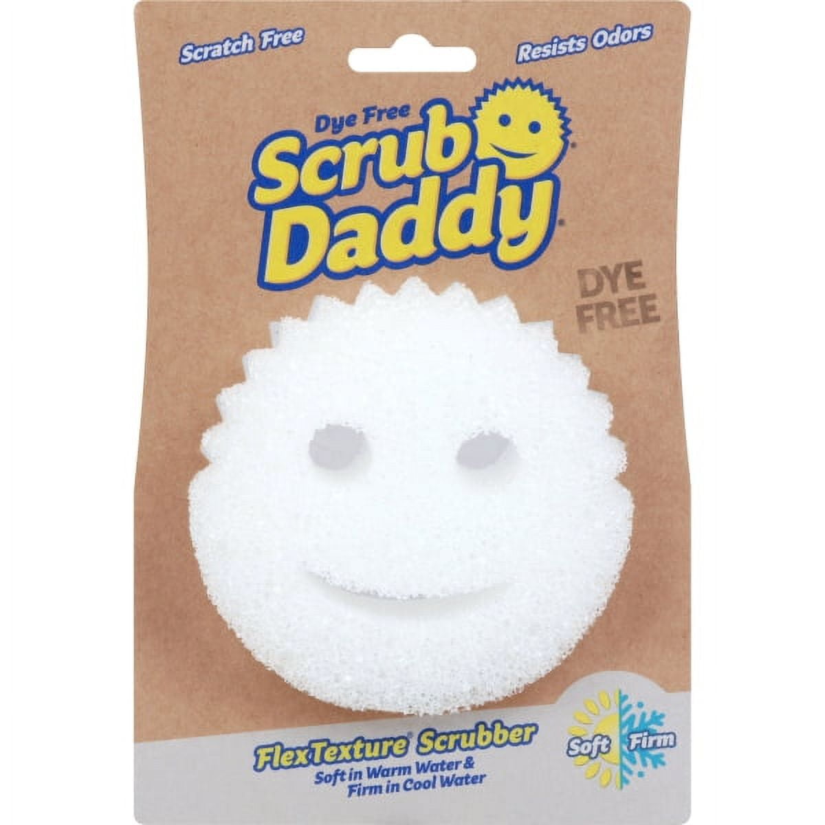  SCRUB DADDY Scrub Daddy FlexTexture Scrubber, 1 EA : Beauty &  Personal Care