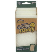 Scrub Daddy Dye Free Sponge Daddy 3 Count, 3 Ct