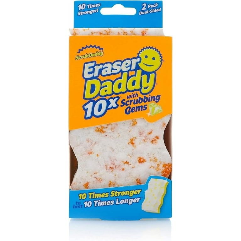 Scrub Daddy Eraser Daddy 10x - Durable, Long-Lasting, Water