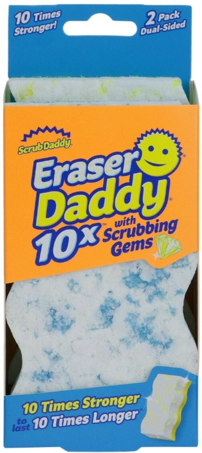 Scrub Daddy Eraser Sponge 10x More Durable than Traditional Erasers