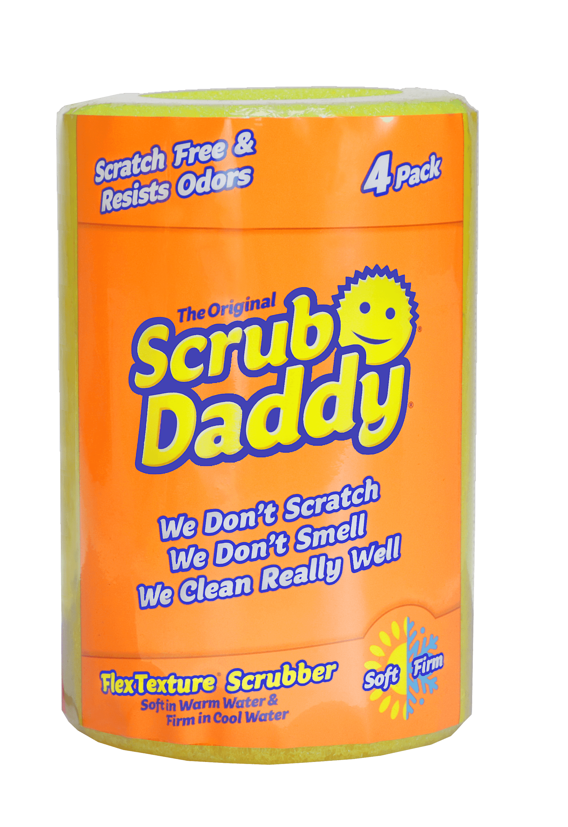 Scrub Daddy Streakless Cloths (4-Count) 810044133677 - The Home Depot