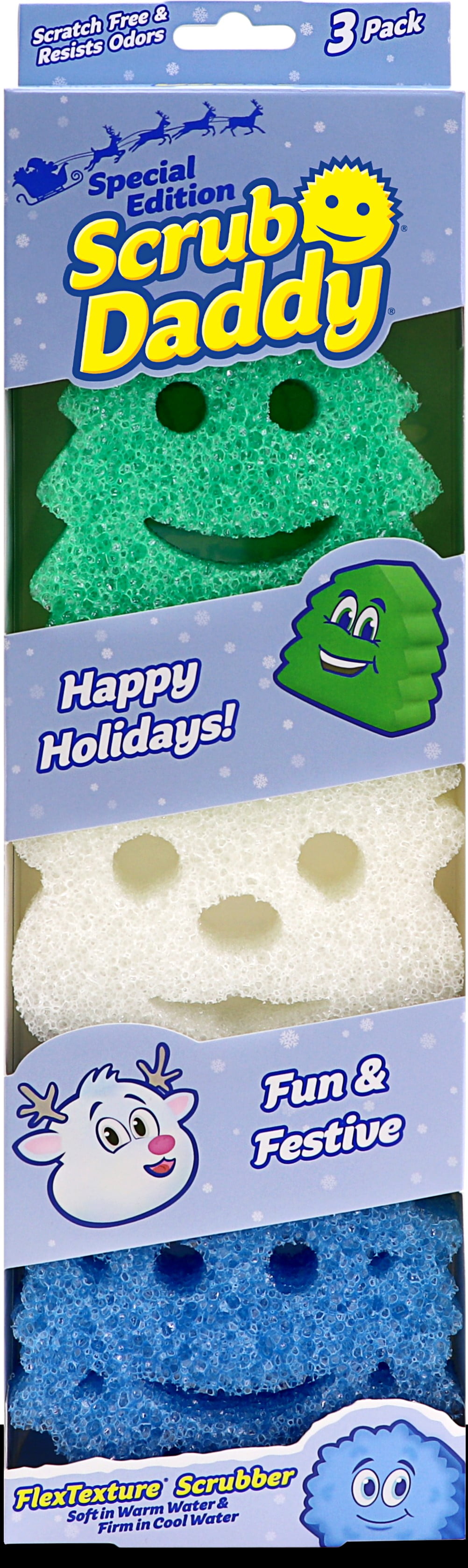 https://i5.walmartimages.com/seo/Scrub-Daddy-Holiday-Winter-Shapes-3-ct-Non-Scratch-Scrubbers-Odor-Resistant-Temperature-Controlled-Soft-Warm-Water-Firm-Cold-Dishwasher-Safe_984728b1-c418-4343-95b6-08f39f563968.39a8df67cb3013f4afacd94b47e25265.jpeg
