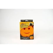 Scrub Daddy Orange Pumpkin FlexTexture Scrubber Foam Cleaning Tool, 6" Height, 4.06" Width