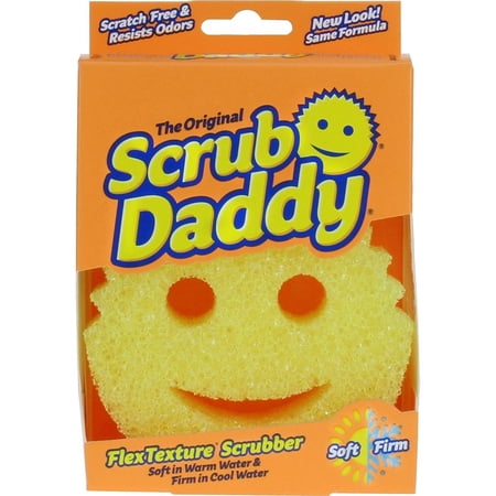 Scrub Daddy, SCBSDPDQ, Scrub Sponge, 1 Each, Yellow