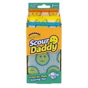 Scrub Daddy Scour Daddy Non-Scratch Scour Pads, 3 Count