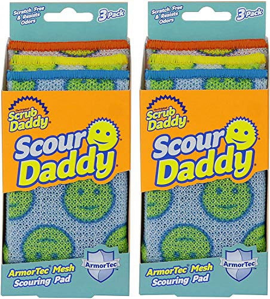 Scrub Daddy Sponge Daddy Cellulose Sponge with Scouring Pad (3-Pack)