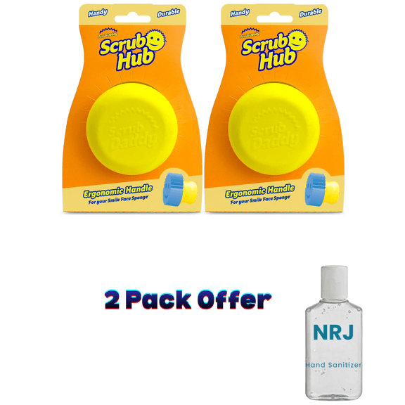 Scrub Daddy Scrub Hub Handheld Multipurpose Scrubber