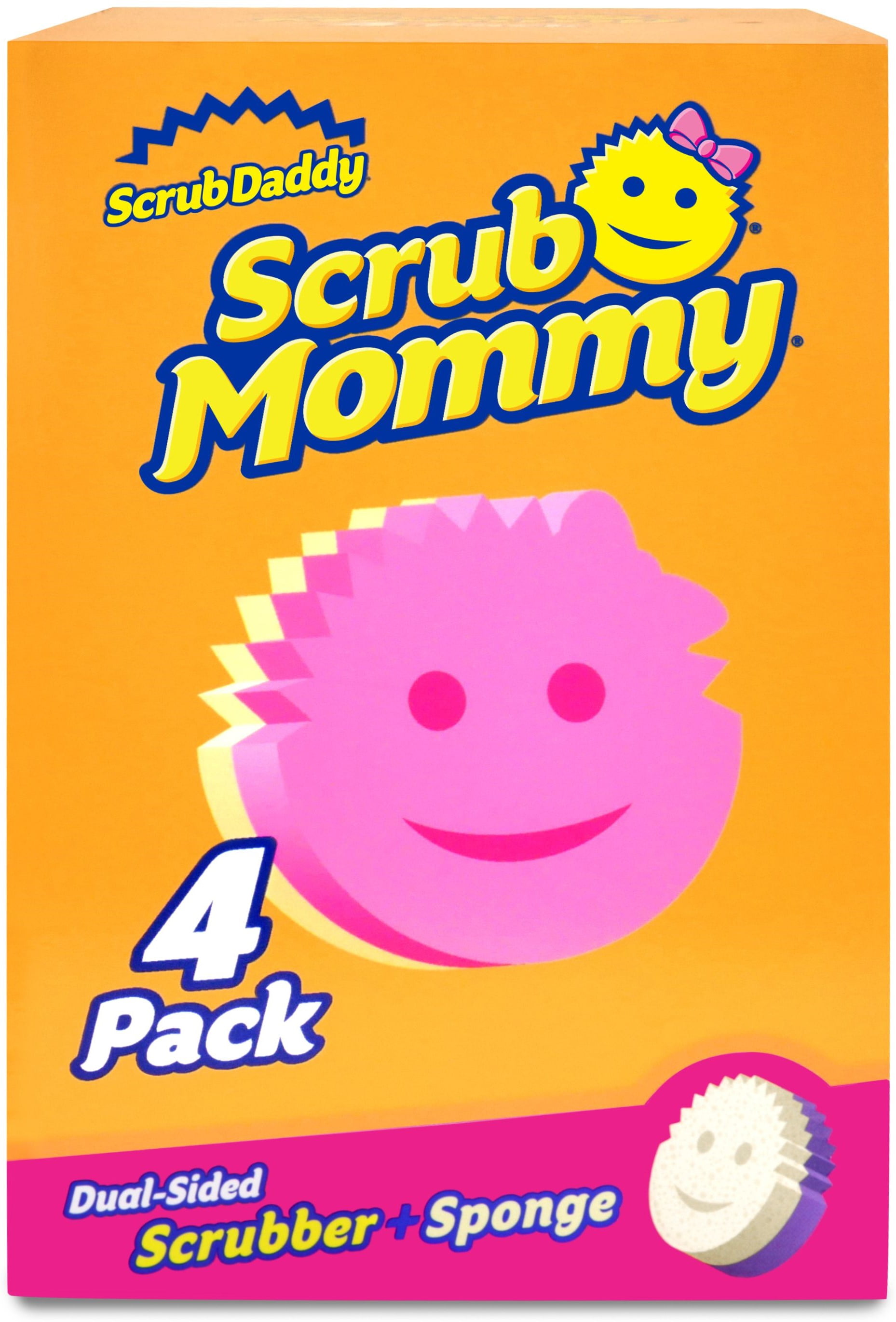 Scrub Daddy Scrub Mommy 4ct Sponges - Box