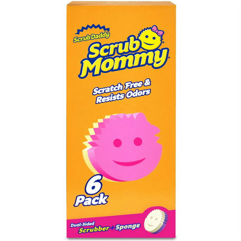 Scrub Daddy Scrub Mommy Dual-Sided Scrubber and Sponge